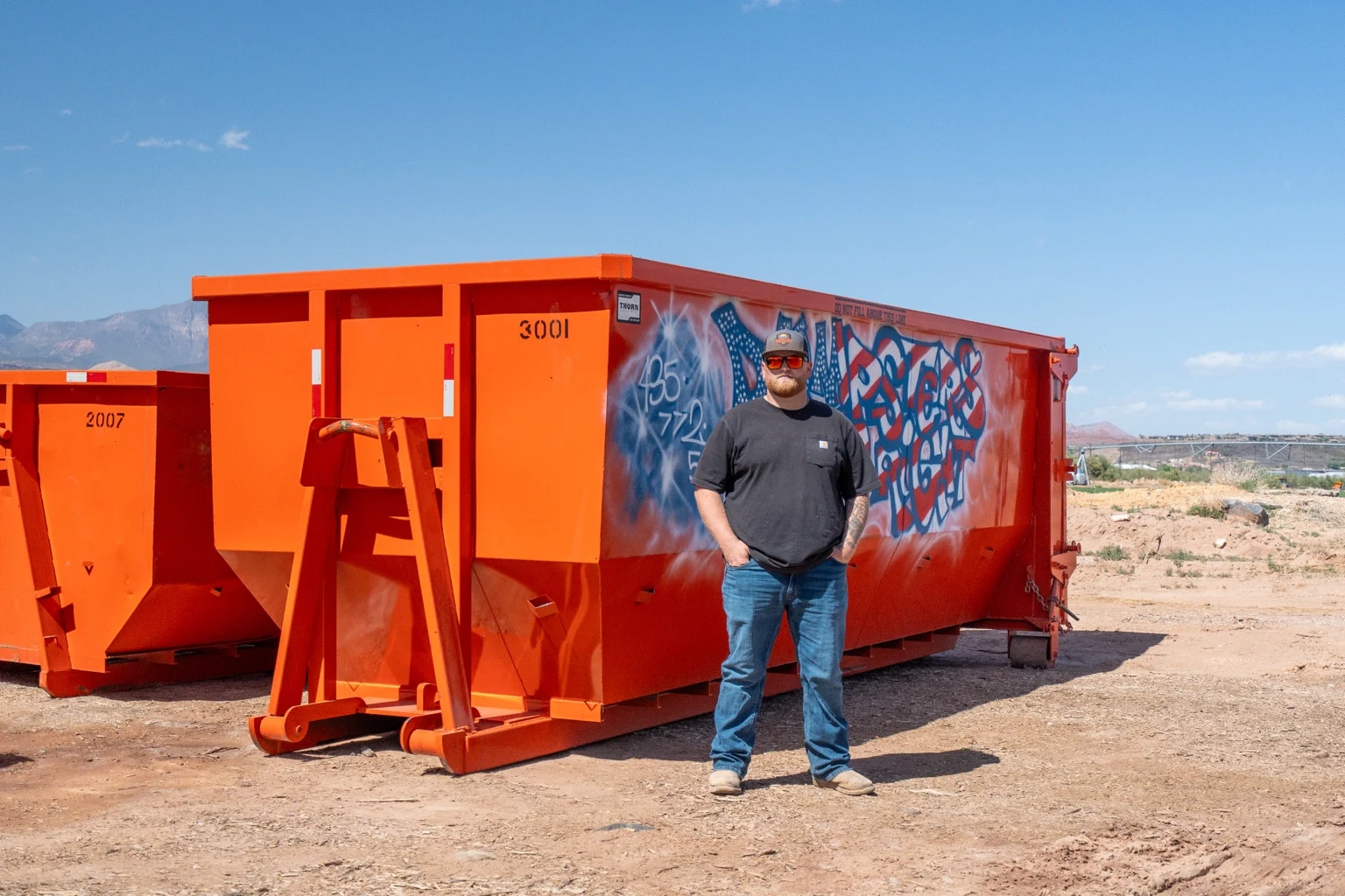 30-yard Dumpsters Done Right roll-off dumpster